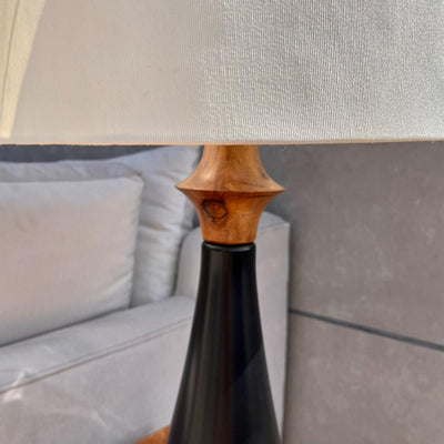 DAME – Solid Wood Table Lamp BOHAN BASICS