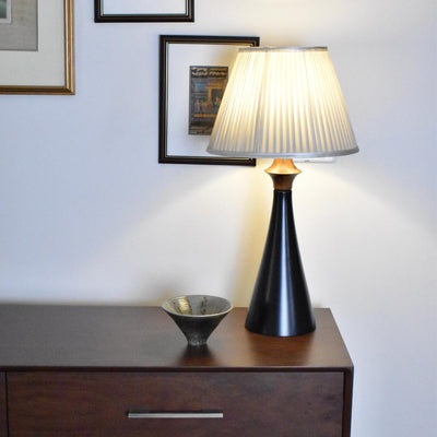 DAME – Solid Wood Table Lamp BOHAN BASICS