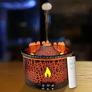 Volcano Humidifier with Flame & Volcano Mist Mode BOHAN BASICS